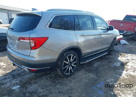 2019 Honda Pilot Touring from USA, damaged, VIN 5FNYF6H98KB037440